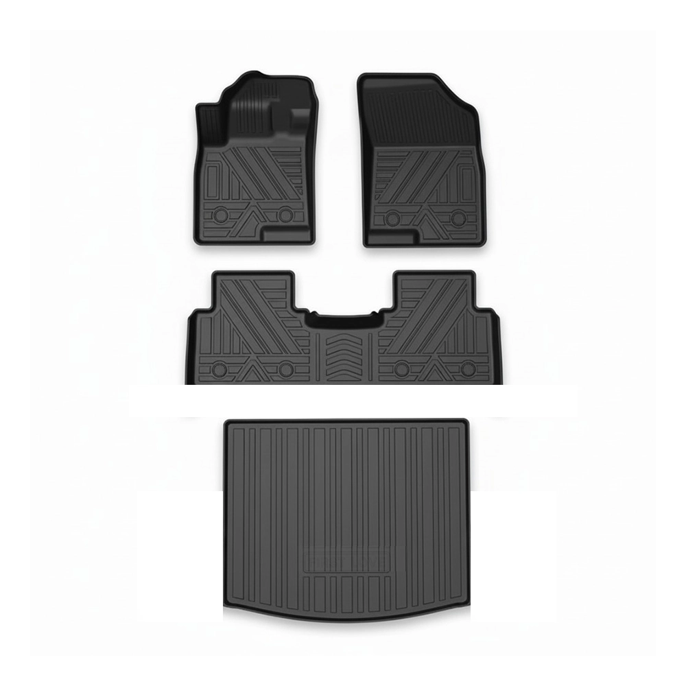 طقم دواسات TPE للصالون والشنطة - حماية أرضية للسيارة Mitsubishi Lancer EX Shark